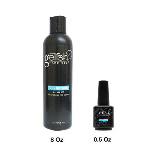 Gelish Hard Gel - Dry Armor - LED No Cleanse Top Sealer | C8 – C8