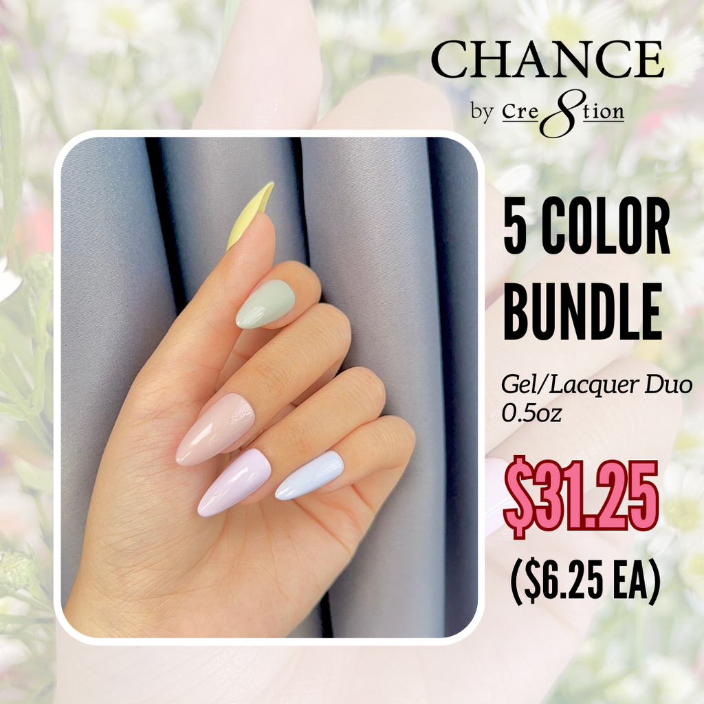 Chance Gel & Nail Lacquer Duo 0.5oz - (297- 346- 300- 299- 298