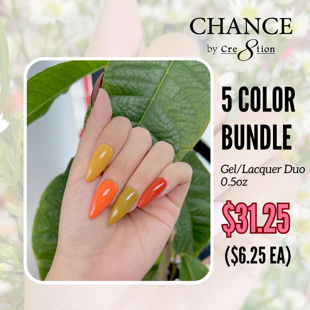 Chance Gel & Nail Lacquer Duo 0.5oz - (323- 184- 182- 321- 324
