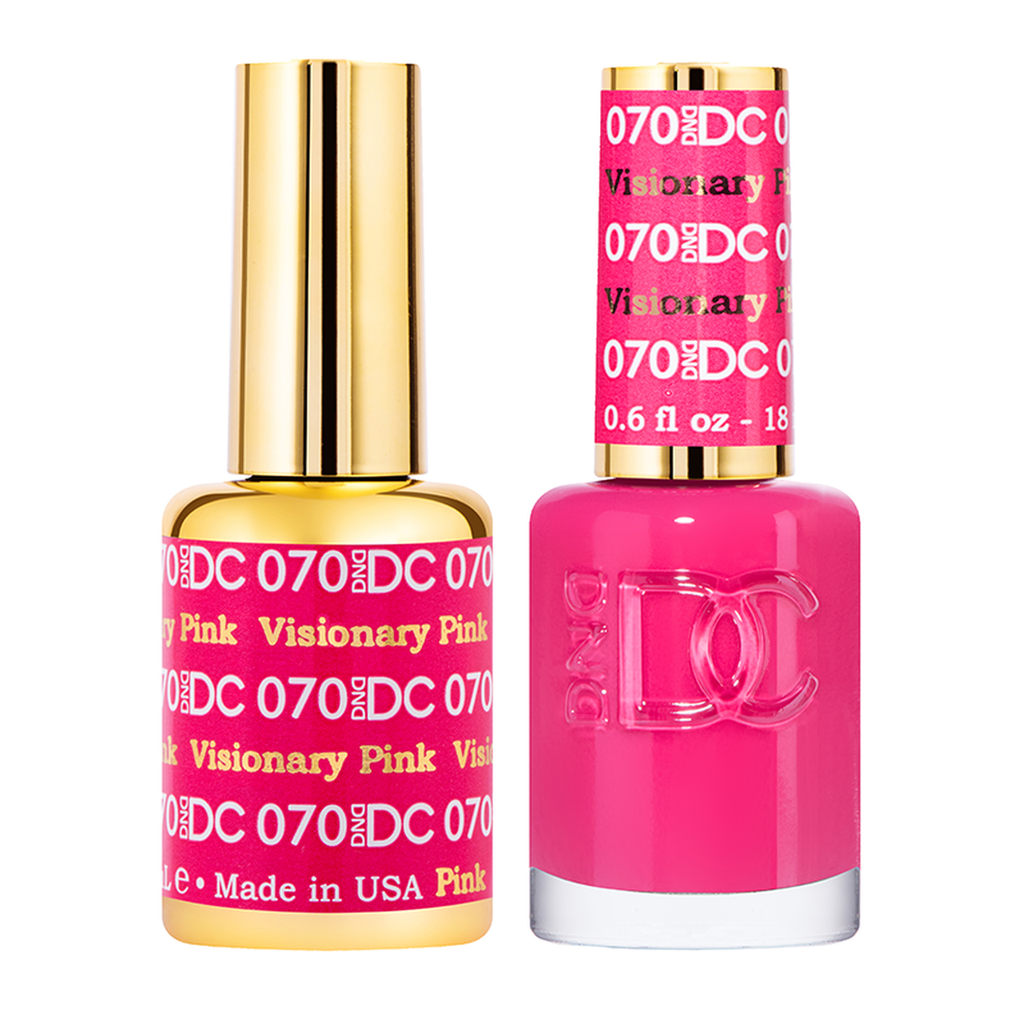 ピンクオパール龍亀♡桜♡♡No.2207 DND DC Matching Pair - 070 VISIONARY PINK – C8 Nail Supply