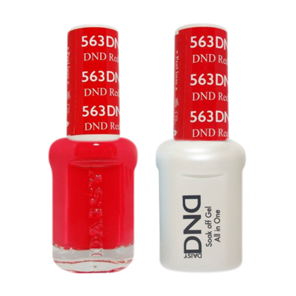 DND Matching Pair - 563 DND RED | C8 Nail Supply