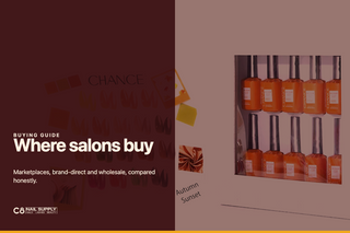 Beyond Polish alternatives — Kiara Sky gel and dip products on a rust field