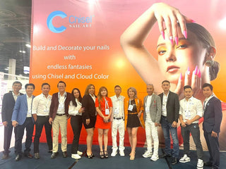 David Hoang, founder and CEO of Chisel Nail Art, appearing at C8 Nail Supply August 23 and 24