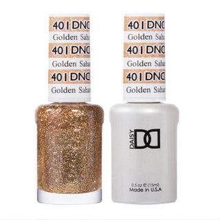 DND 401 Golden Sahara Star — celestial gold nail shade, C8 Nail Supply zodiac shade guide