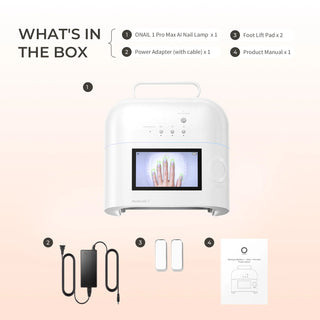O Nail 1 Pro Max - Rechargeable AI Nail Lamp
