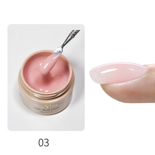 Cre8tion Overlay/Builder Gel in Jar 2oz - Hema Free/TPO Free - Low Heat - 03 Soft Afternoon