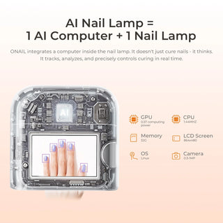 O Nail 1 Pro Max - Rechargeable AI Nail Lamp
