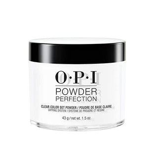 OPI Dip Powder 1.5oz - DP003 Clear Color Set Powder — OPI Dip Powder | C8 Nail Supply