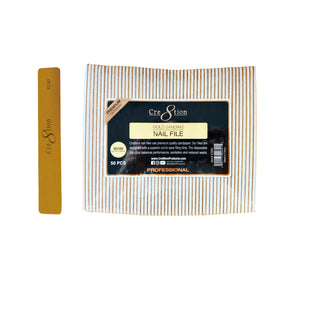 Cre8tion Nail File JUMBO Gold 80/80 - Cre8tion - view 3