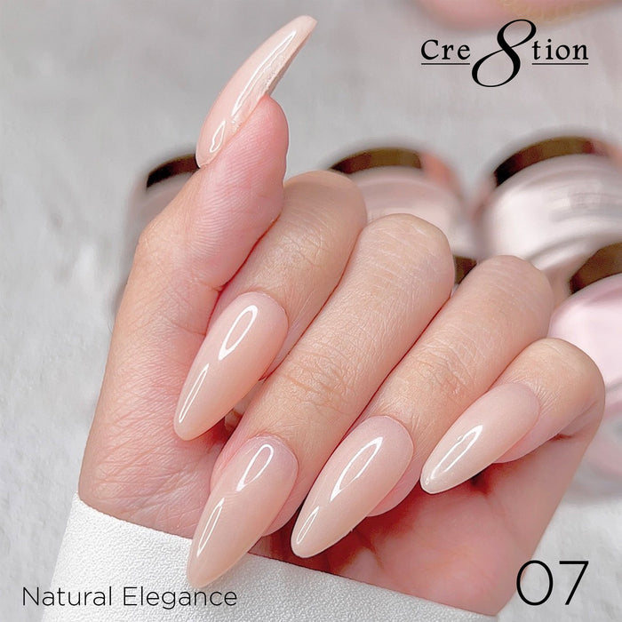 (Black Friday 2024 Deal) Cre8tion Natural Elegance Powder 16oz - Buy 1 Get 1 Cre8tion Signature Liquid 8oz Free