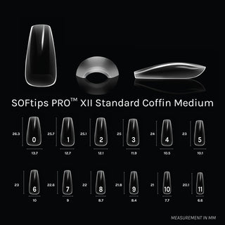 Sofgel Softips Pro XII - Standard Coffin