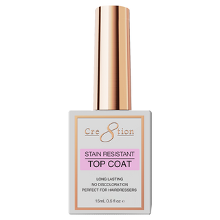Cre8tion Stain Resistant Top Coat Gel 0.5oz