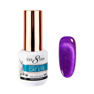 Cre8tion Cat Eye Gel 0.5oz - 36 Colors Board 3 (#73 - #108) w/  1 Round Shape Magnet, 1 Magnet Duo & 1 Color Chart
