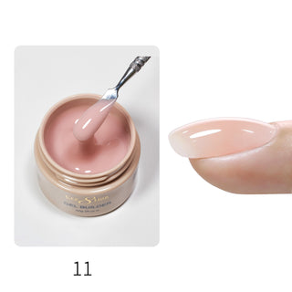 Cre8tion Overlay/Builder Gel in Jar 2oz - Hema Free/TPO Free - Low Heat - 11 Biscotti Cream