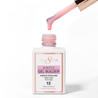 Cre8tion Gel Collection - Overlay/ Brush on Builder 0.5oz 12 Everyday Glow