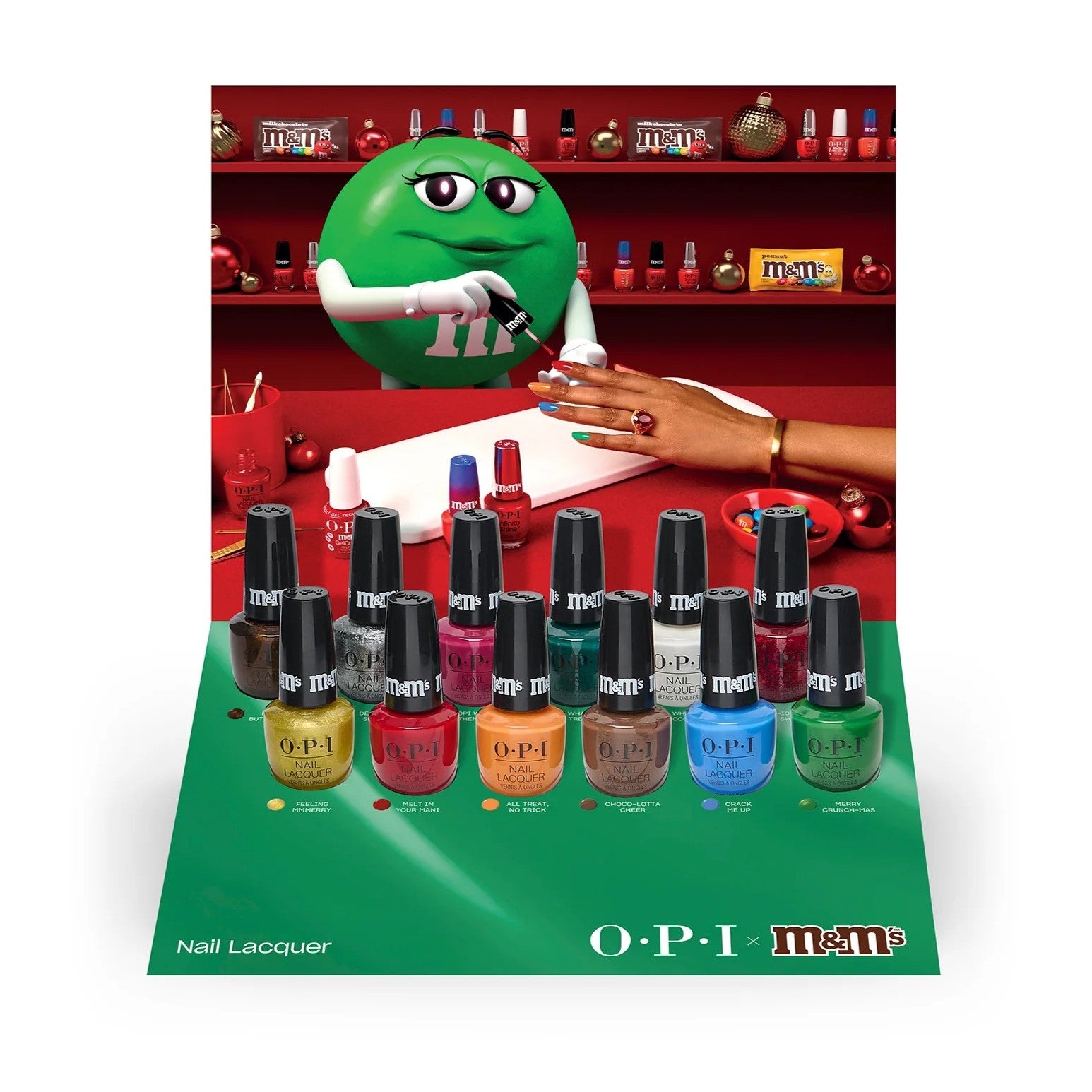 OPI x M&M'S Holiday 2026 Collection | C8 Nail Supply