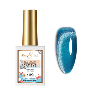 Cre8tion Sapphire Cat Eye Gel 0.5oz 139 - Cre8tion