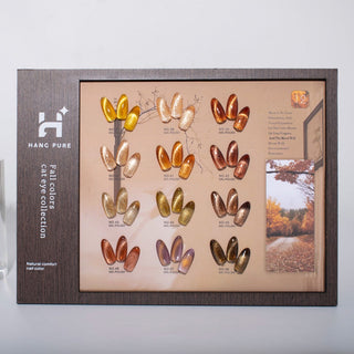 Hang Cat Eye Gel Fall Collection - 12 Colors w/ 1 Counter Display