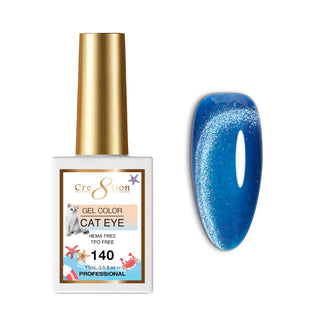 Cre8tion Sapphire Cat Eye Gel 0.5oz 140 - Cre8tion