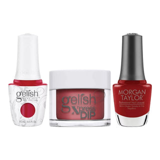 Morgan Taylor/Gelish Color 0.5oz - 144 SCANDALOUS