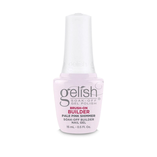 Gelish Brush-On Builder Pale Pink Shimmer 0.5oz