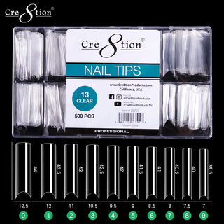 Cre8tion Special Shape - 13 Extra Long Straight  500 pcs./box