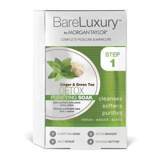 Morgan Taylor BareLuxury 4-Step Pedicure