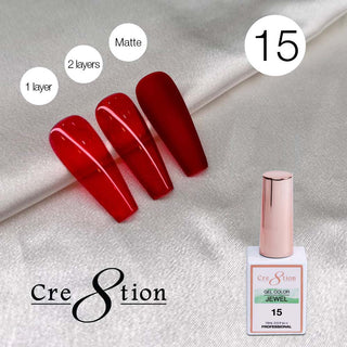 Cre8tion Soak Off Gel 0.5oz G15 - Jewel Collection — Cre8tion Nail Gel | C8 Nail Supply