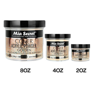 Mia Secret Acrylic Powder - COVER GOLDEN