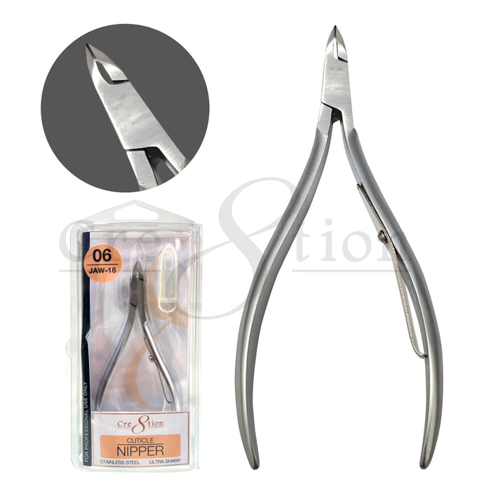 Cre8tion Stainless Steel Cuticle Nippers 06