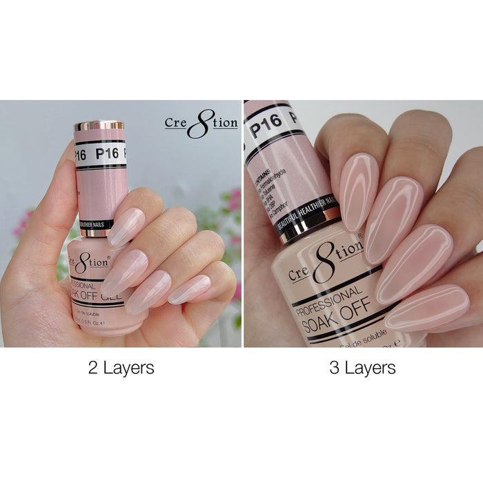 Cre8tion Gel - French Collection 0.5oz - P16 Pink