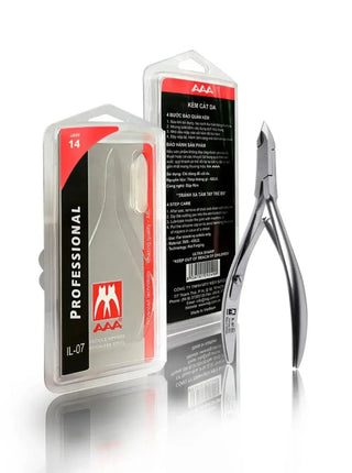 AAA Stainless Steel PRO Cuticle Nippers IL07 — Misc Nail Product | C8 Nail Supply