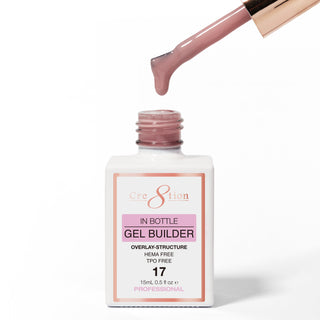 Cre8tion Gel Collection - Overlay/ Brush on Builder 0.5oz 17 Love Story