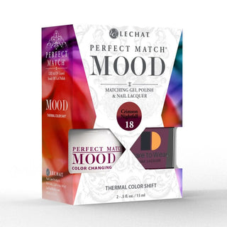 LeChat - Perfect Match Mood Changing Duo - 18 Crimson Nightfall