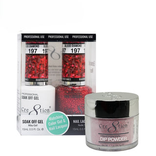 Cre8tion Matching Sets - 197 Blood Diamond