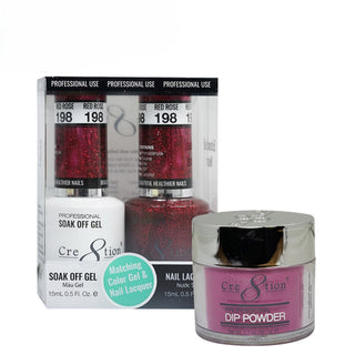 Cre8tion Matching Sets - 198 Red Rose
