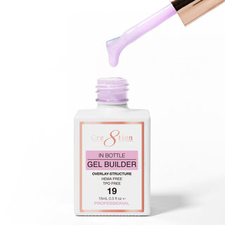 Cre8tion Gel Collection - Overlay/ Brush on Builder 0.5oz 19 Candy Electric Dream