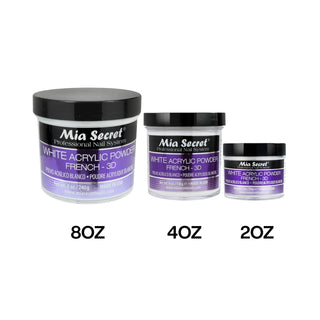 Mia Secret Acrylic Powder - WHITE