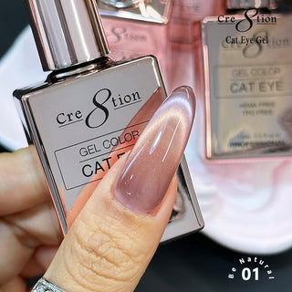 Cre8tion Cat Eye Be Natural Kit - 6 Colors