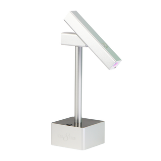 Cre8tion Portable Rechargeable 2in1 Desk Lamp - Silver 15W