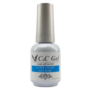 CnC Soak Off Gel Super Sticky Base 0.5oz — CnC Nail Gel | C8 Nail Supply