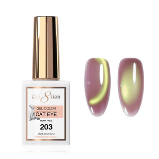 Cre8tion Cat Eye Soak Off Gel 0.5oz 203