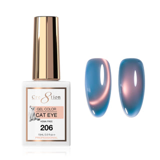 Cre8tion Cat Eye Soak Off Gel 0.5oz 206