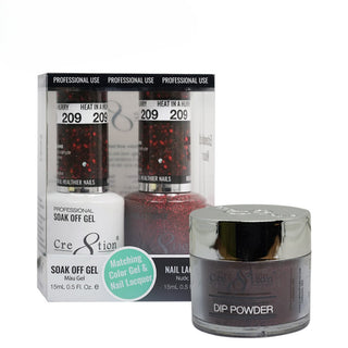 Cre8tion Matching Sets - 209 Heat In A Hurry