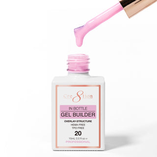 Cre8tion Gel Collection - Overlay/ Brush on Builder 0.5oz 20 Watermelon Baby