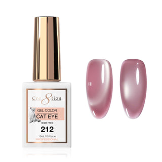 Cre8tion Cat Eye Soak Off Gel 0.5oz 212