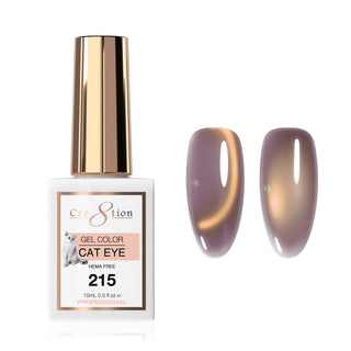 Cre8tion Cat Eye Soak Off Gel 0.5oz 215