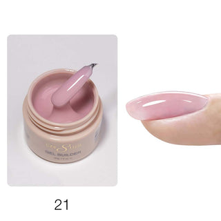 Cre8tion Gel Collection - Hema Free/TPO Free - Low Heat - Overlay/Builder Gel in Jar 1oz - Full Set 23 Colors w/ 1 Color Chart