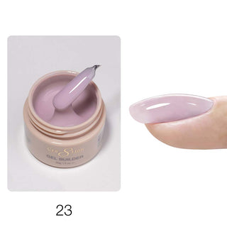 Cre8tion Gel Collection - Hema Free/TPO Free - Low Heat - Overlay/Builder Gel in Jar 1oz - Full Set 23 Colors w/ 1 Color Chart