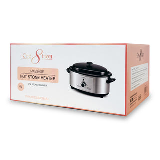 Cre8tion 6Q Massage Hot Stone Heater - 110V, 750W